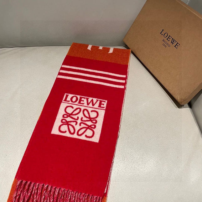 LOEWE 25S SCARF 190 IN CASHMERE 856522