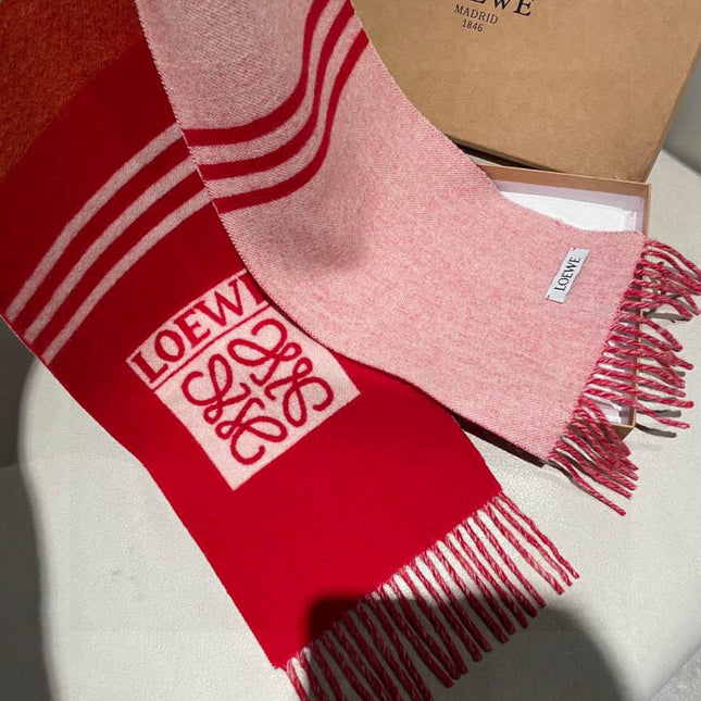 LOEWE 25S SCARF 190 IN CASHMERE 856522