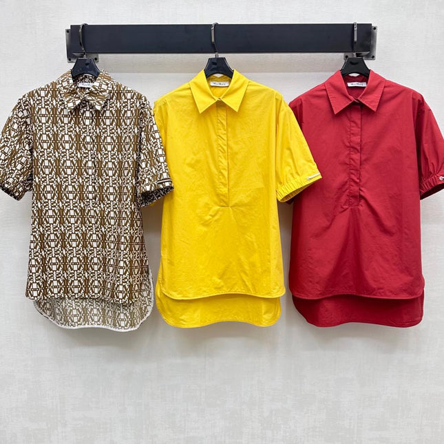 MAXMA 25S SHORT SLEEVE SHIRT WITH LAPEL COLLAR 264545