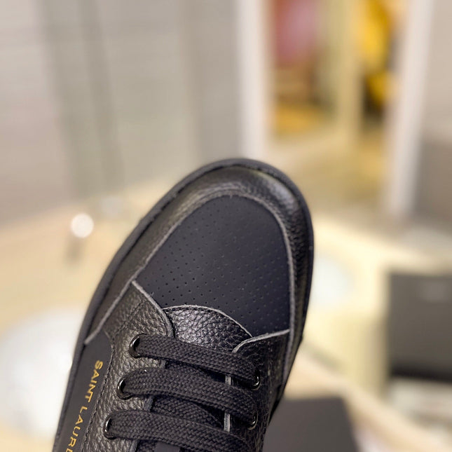 SL SL/61 SNEAKERS BLACK CALFSKIN