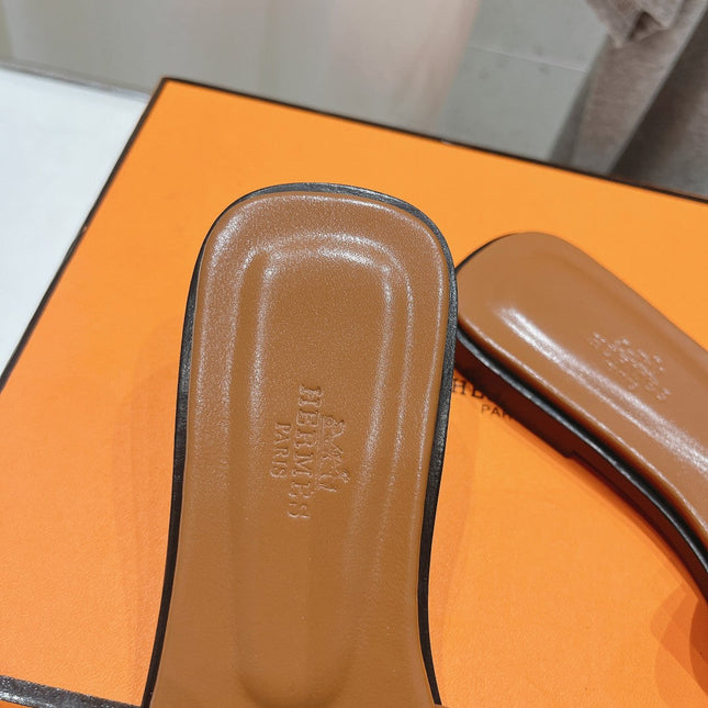 Idioma Sandal Tan Calfskin