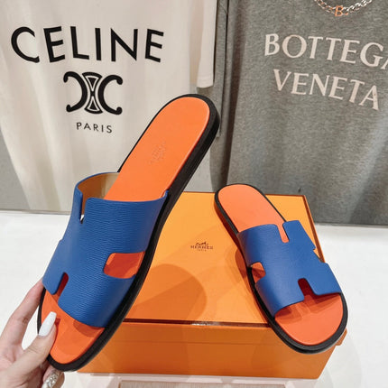 IZMIR SANDAL LIGHT ORANGE MIX LAPIS LAMBSKIN