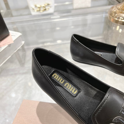 SLIP-ON SHOES BLACK COWHIDE