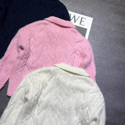 CELINE 25S EMBROIDERED ROUND-NECK SWEATER 0060