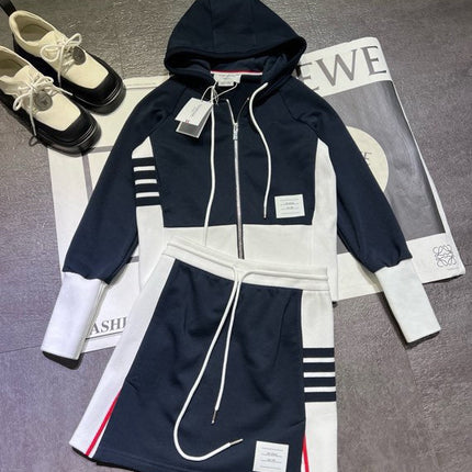 THOM 26S SWEATSHIRT JACKET & SKIRT SET STYLE 23