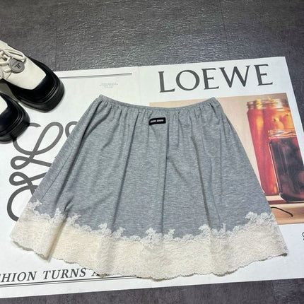MIUMIU 26S TOP AND SKIRT SET STYLE 1099