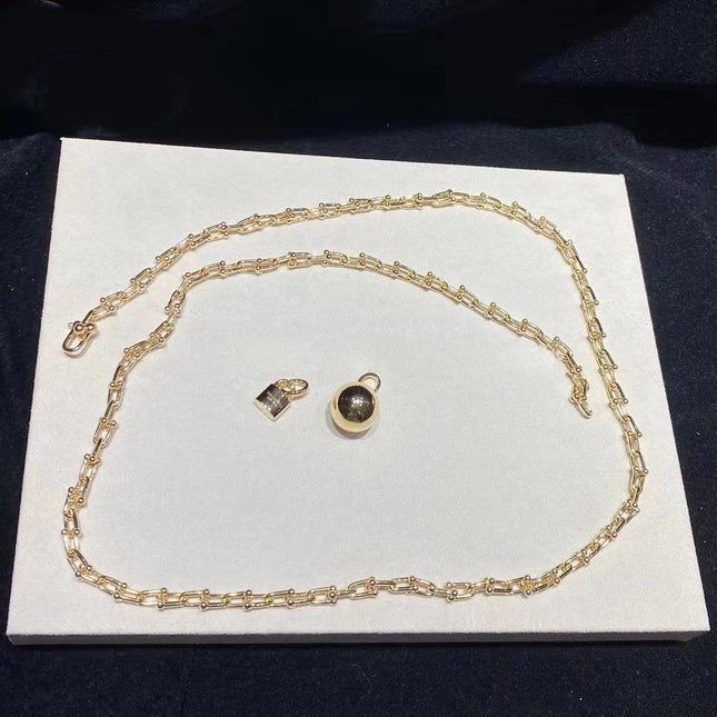 HARDWARE WRAP NECKLACE