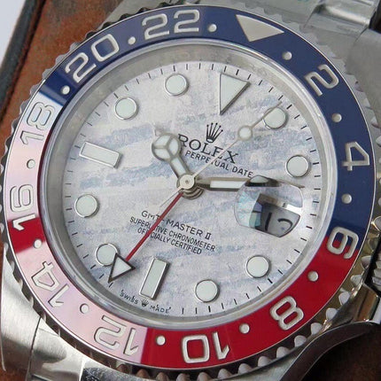 GMT-MASTER II PEPSI MATEORITE DIAL
